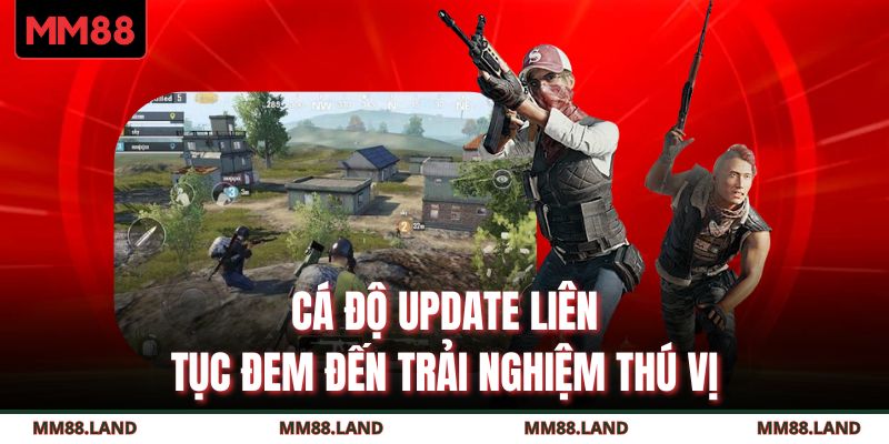 Cá độ update liên tục đem đến trải nghiệm thú vị